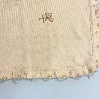 Copertina culla avorio elegante per bambina in offerta