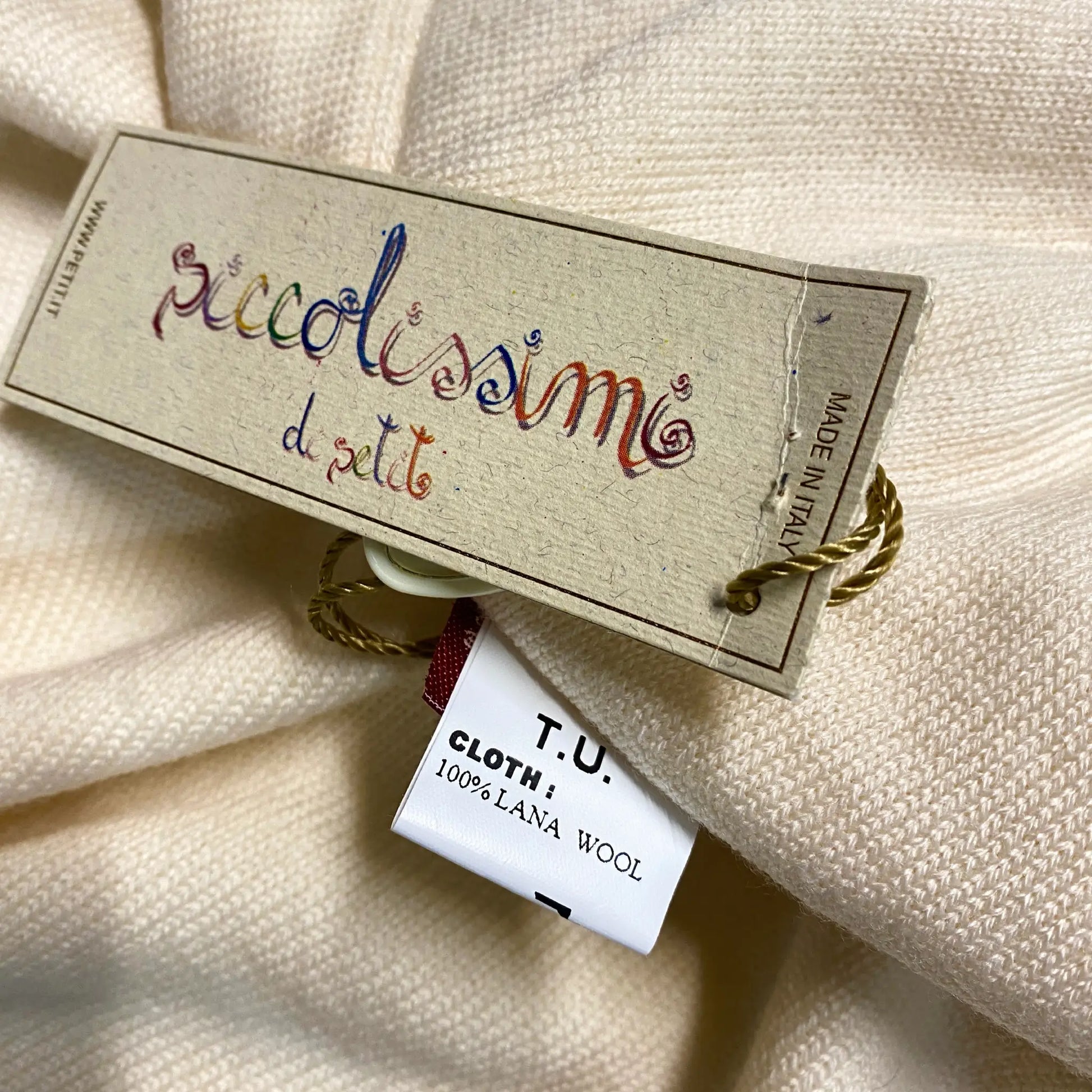 Copertina culla in lana I Piccolissimi di Petit in offerta