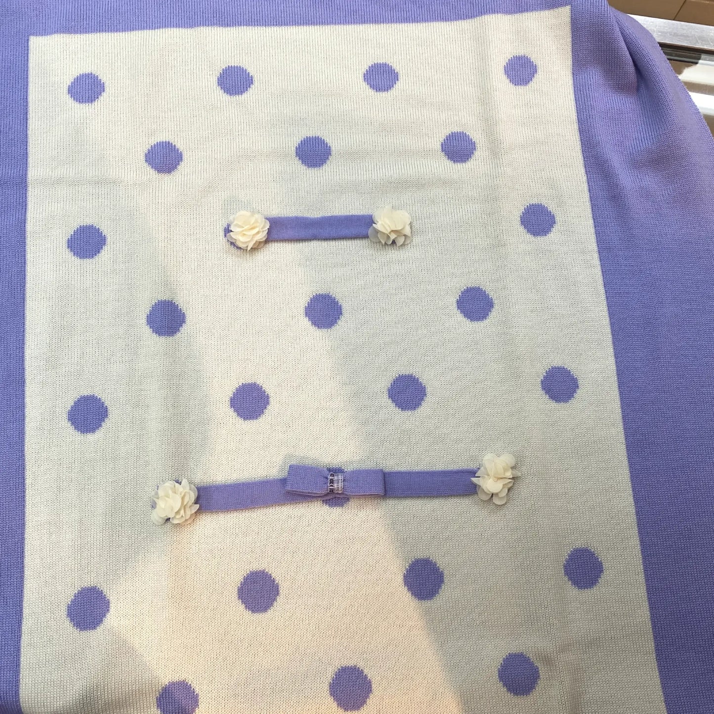 Copertina neonata quadrata in filo in offerta outlet