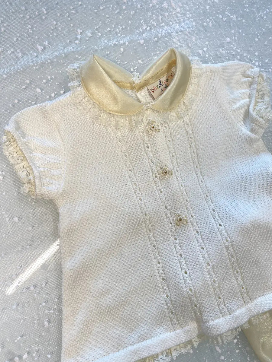 Coprifasce e coulotte elegante per cerimonia