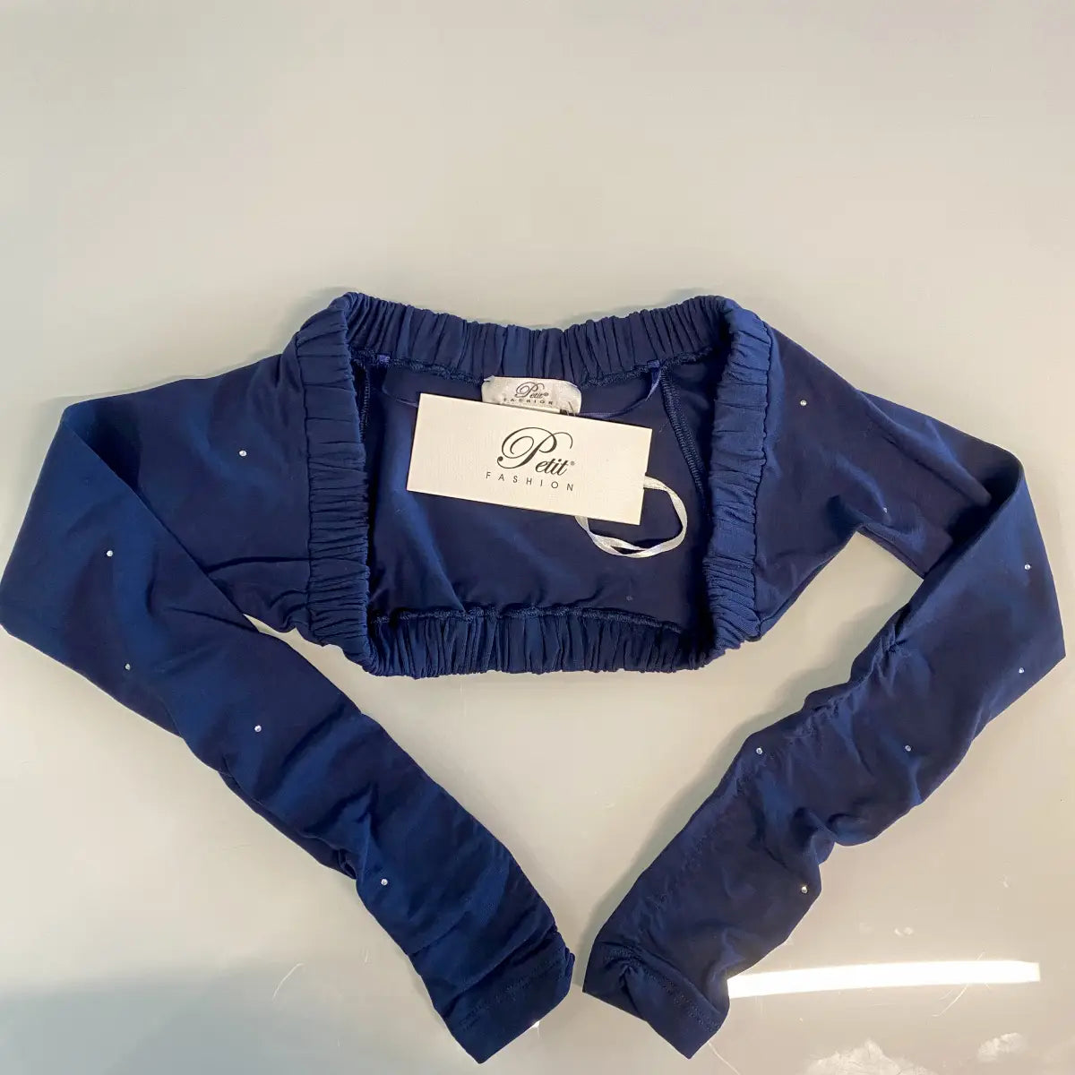Coprispalle elegante Blu Petit per bambina