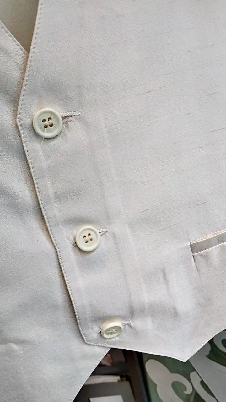 Gilet in seta per completo da paggetto