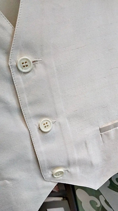 Gilet in seta per completo da paggetto