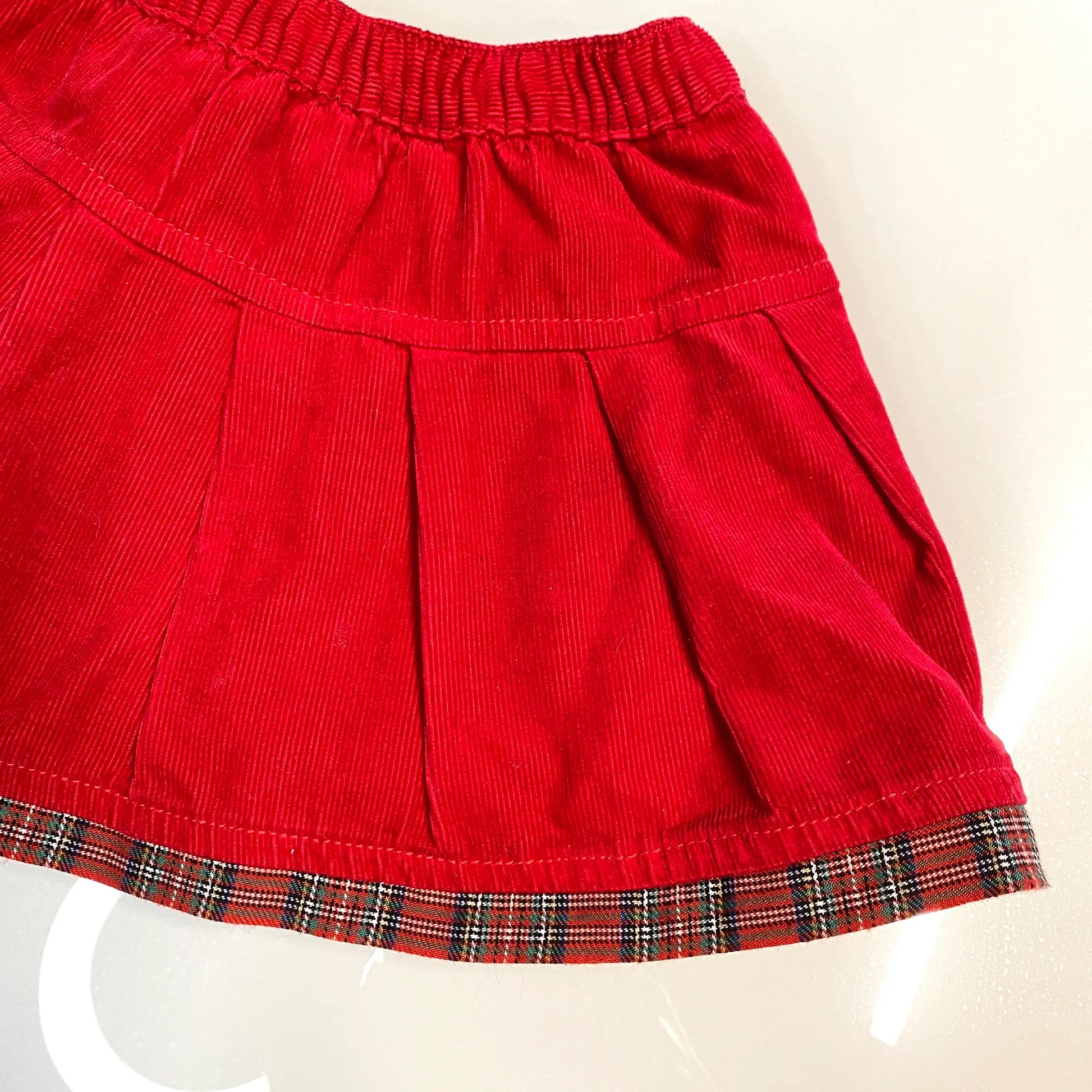 Gonna scozzese tartan per neonata in offerta