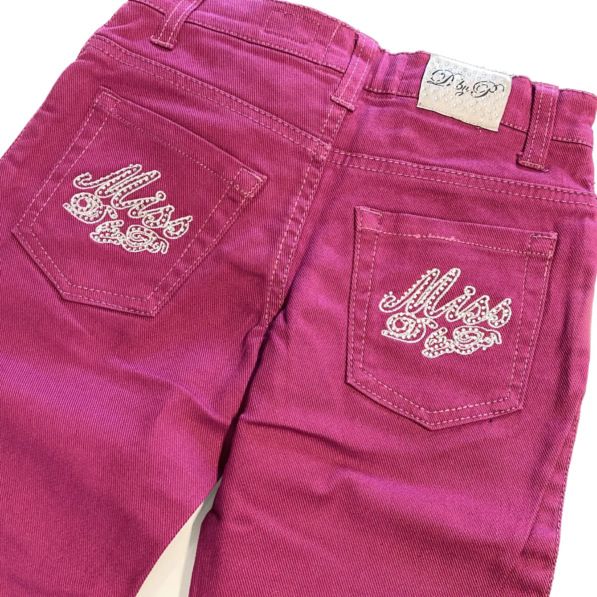 Jeans colorato per bambina Made in Italy