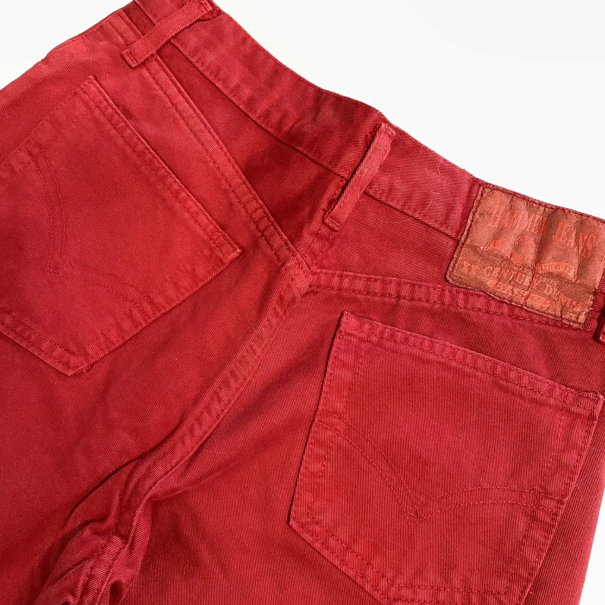 Jeans rosso Hammer per ragazzo