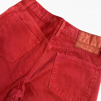 Jeans rosso Hammer per ragazzo