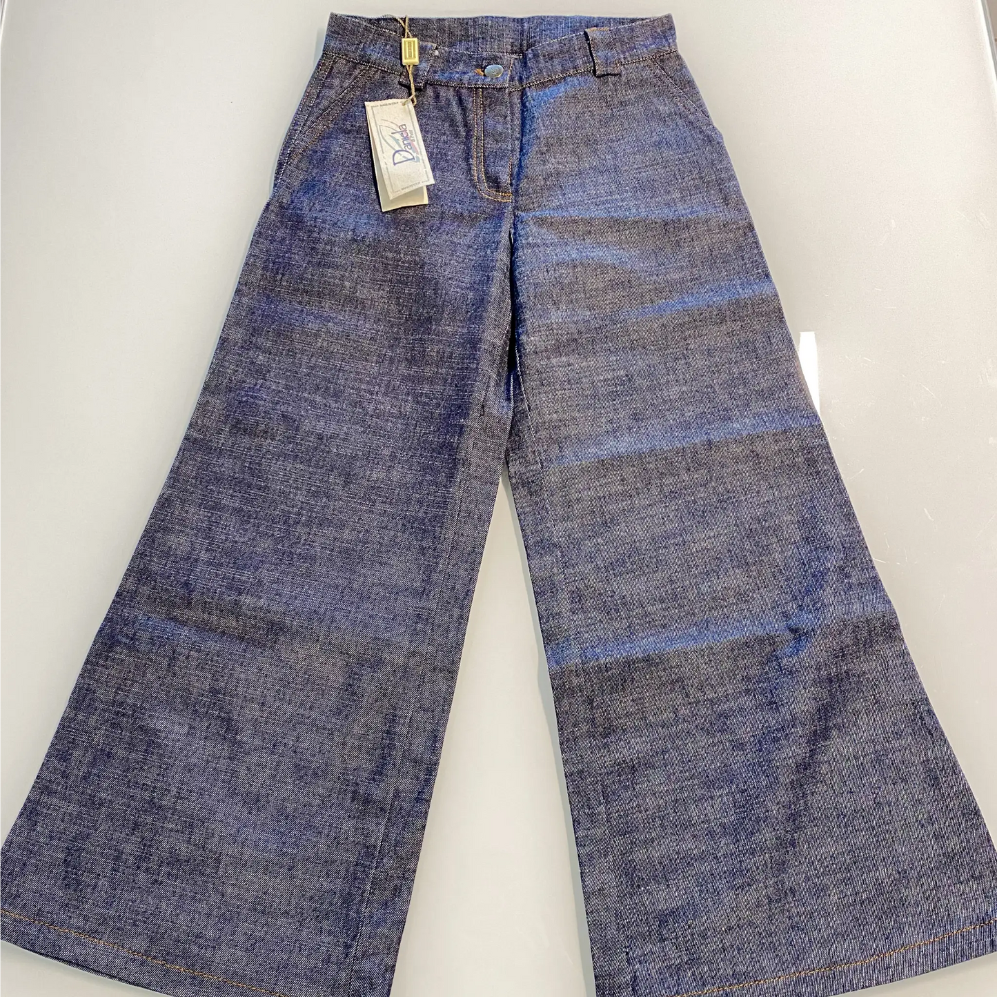 Jeans a zampa per bambina