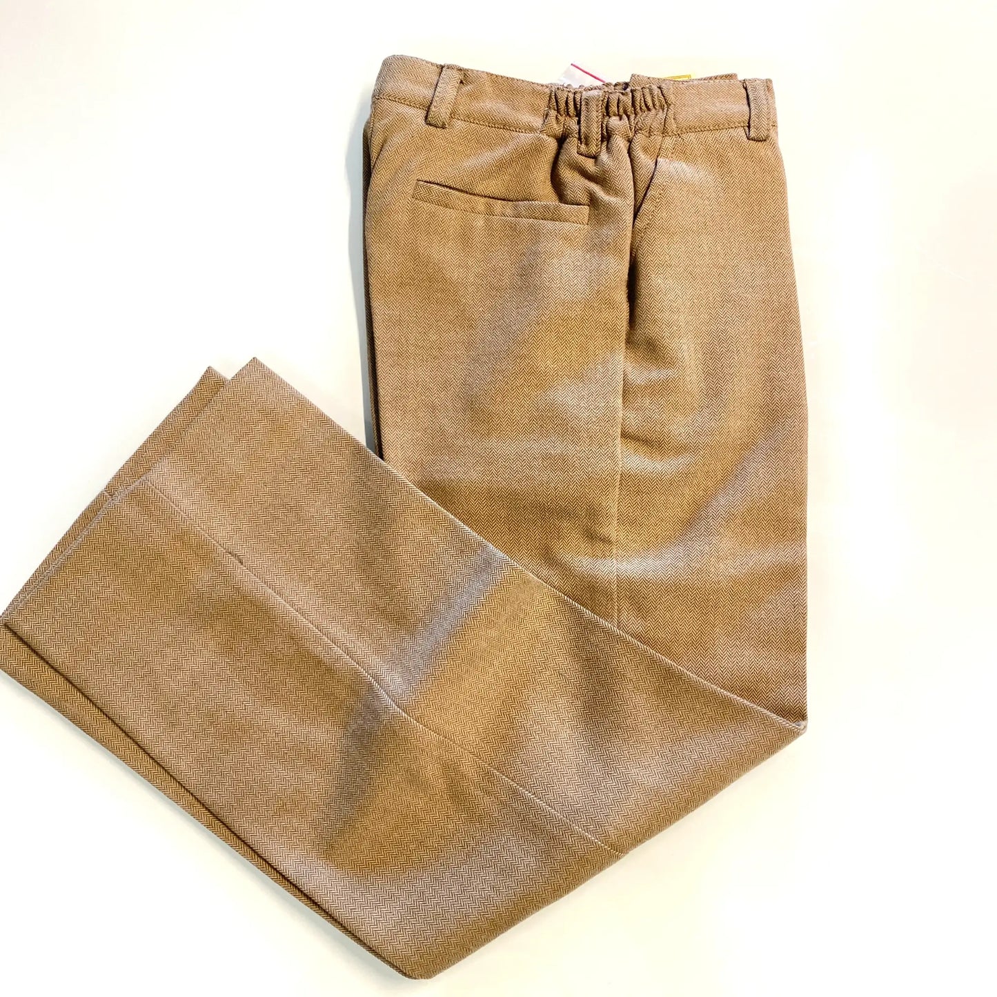 Pantalone elegante color nocciola marrone per bambino in Outlet