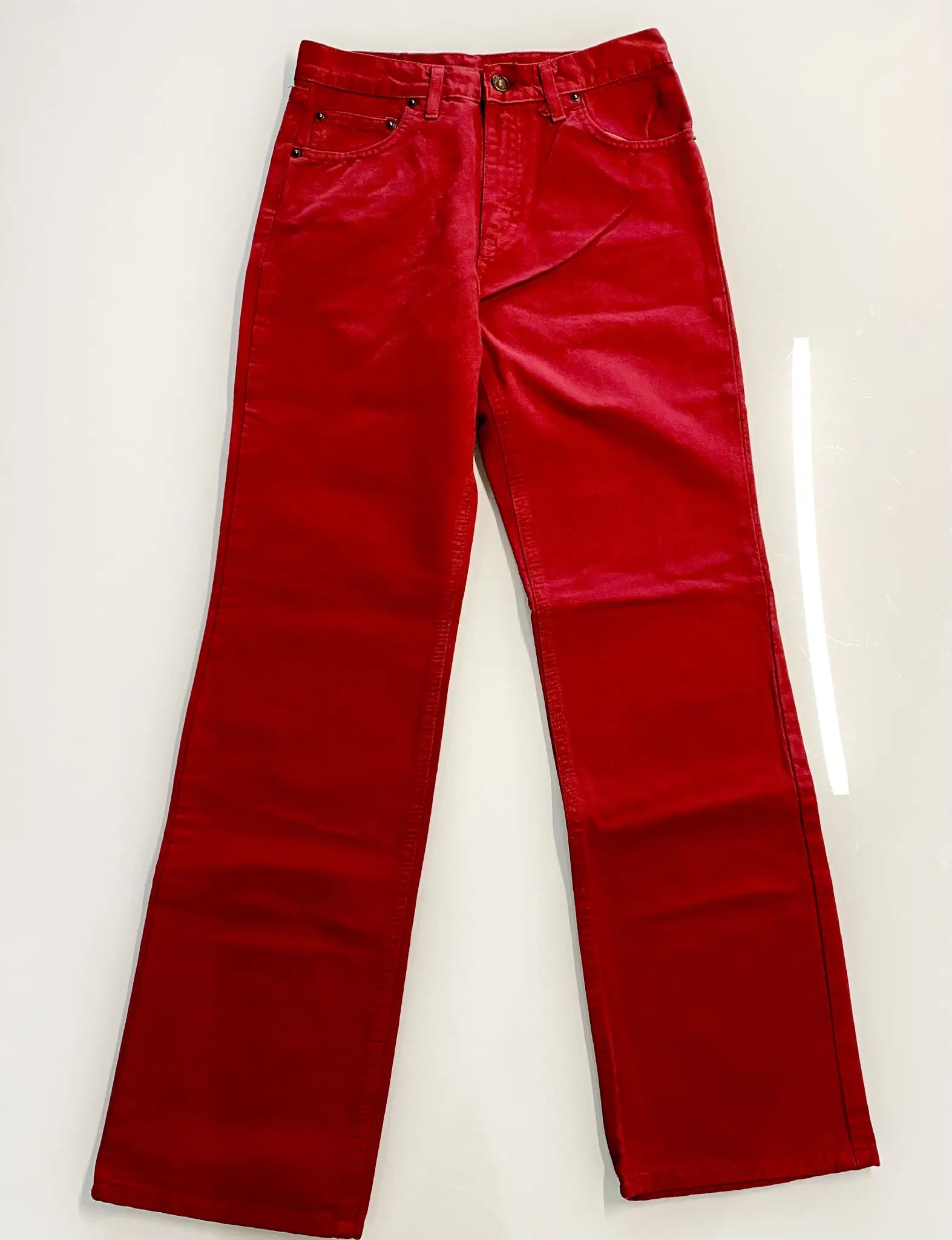 Pantalone Jeans rosso per bambino
