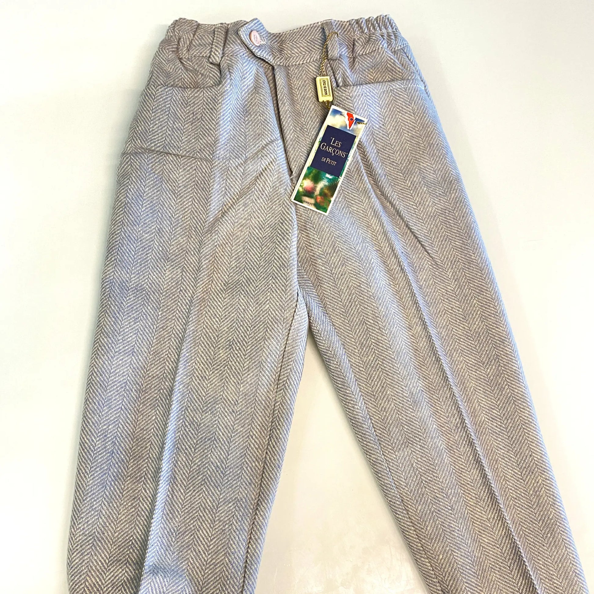 Pantalone in lana da cerimonia per bambino 7 anni scontato