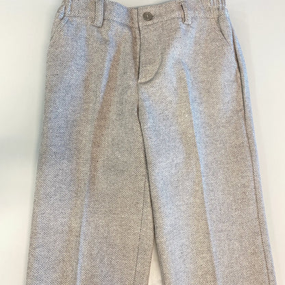 Pantalone in lana per cerimonie invernali da bambino