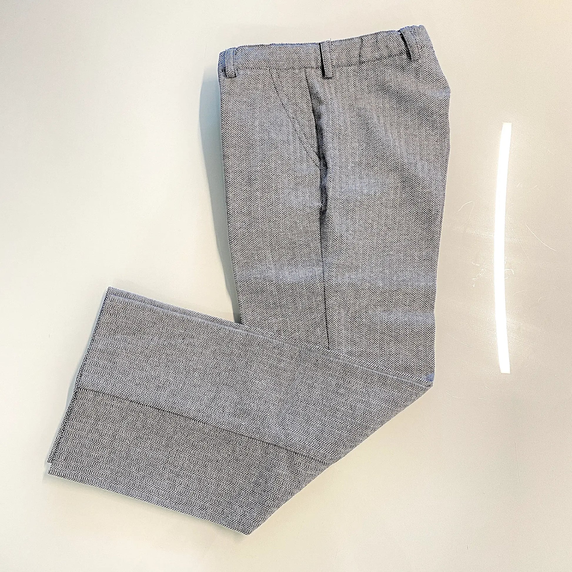 Pantaloni bambino a spina di pesce in Outlet