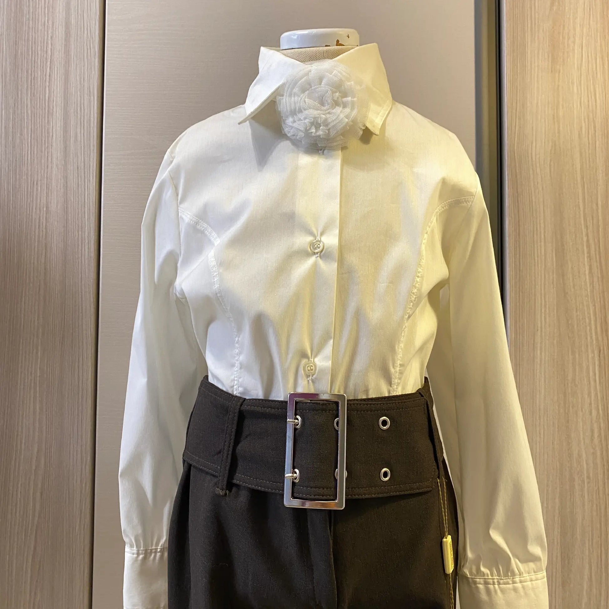 Pantaloni e camicia eleganti da cerimonia per bambina
