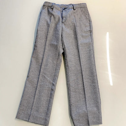 Pantaloni da cerimonia per bambino a spina di pesce