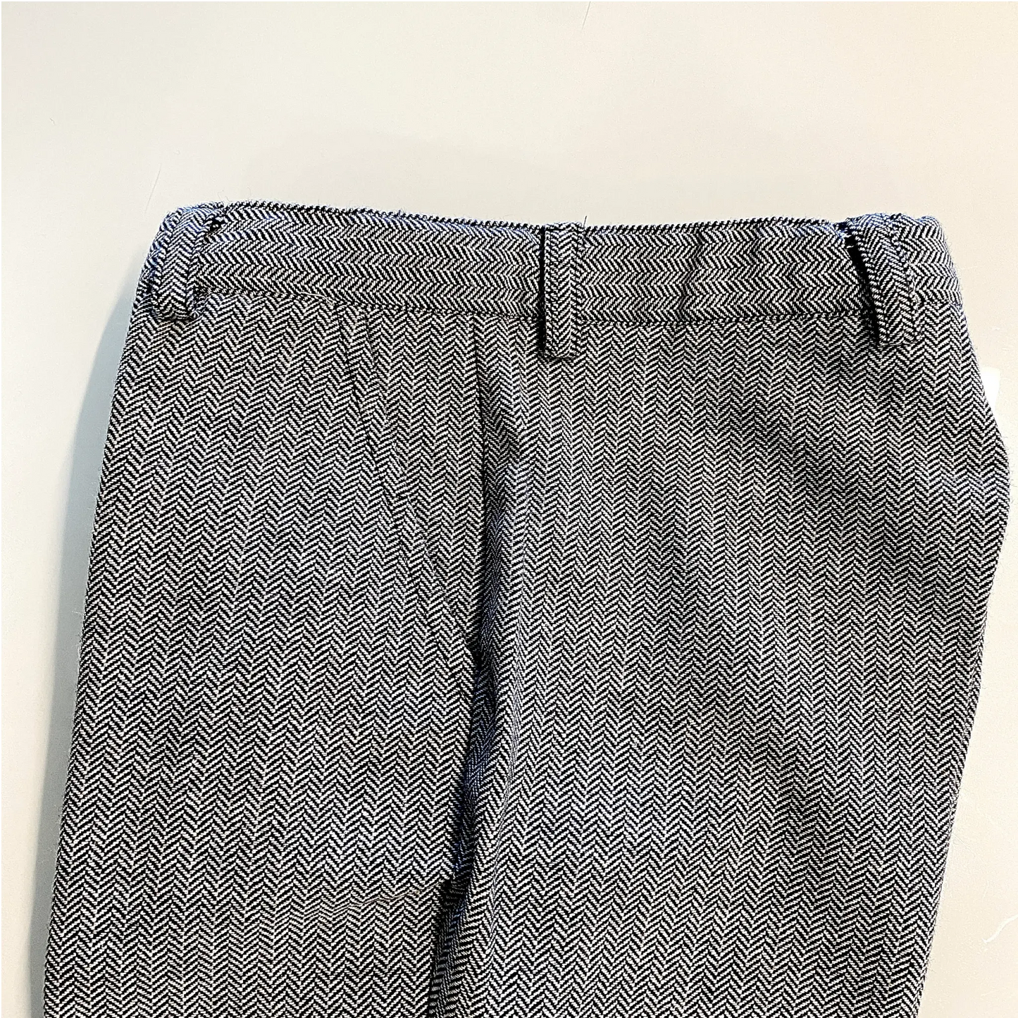 Pantaloni herringbone per bambino sconto outlet