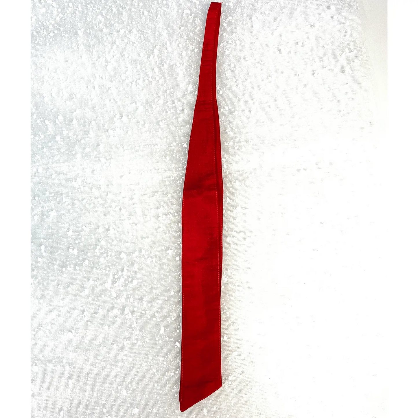 Papillon a nastro per bambini rosso unisex