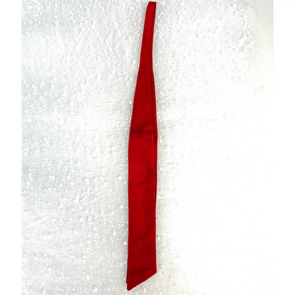 Papillon a nastro per bambini rosso unisex