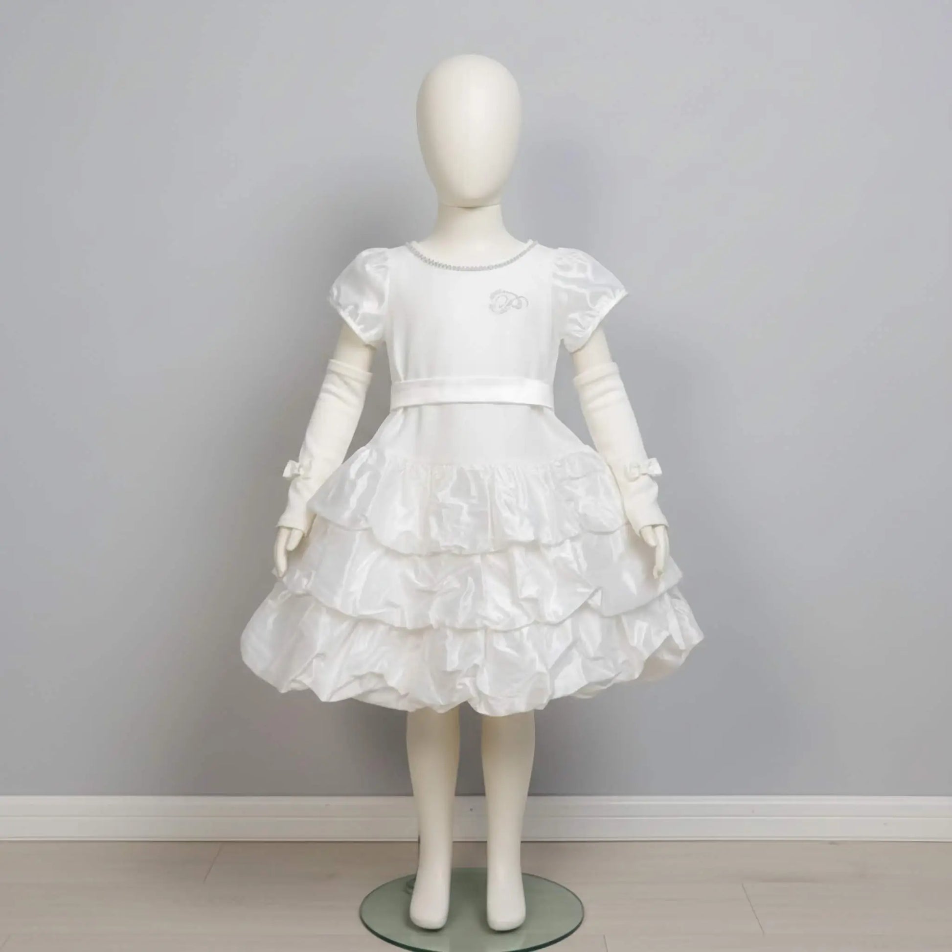 Scaldabraccia per abiti da cerimonia bambina