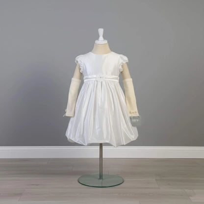 Scaldabraccia eleganti da cerimonia per bambina