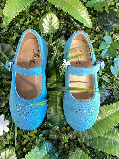 Scarpe Ballerina azzurre numero 25