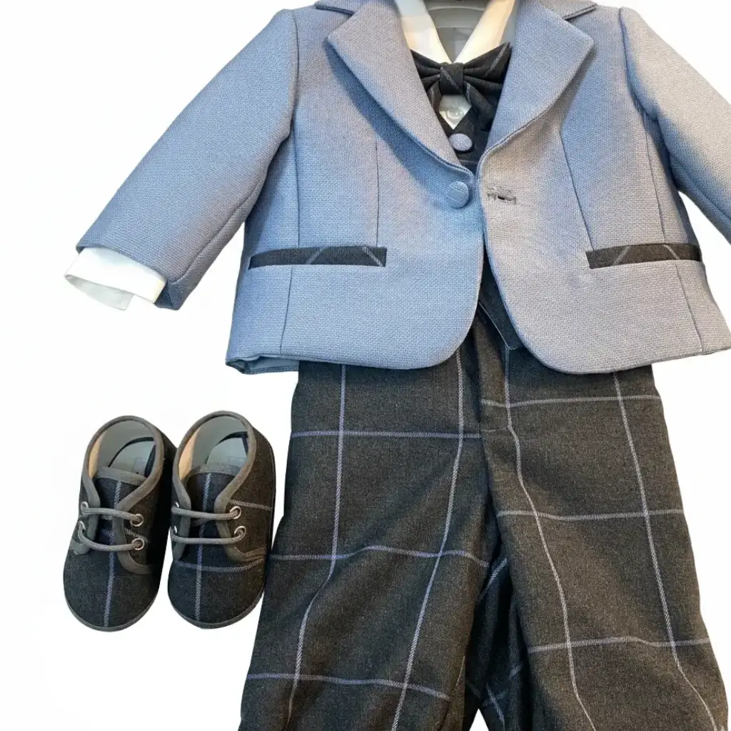 Scarpe eleganti per completo da cerimonia neonato in sconto outlet