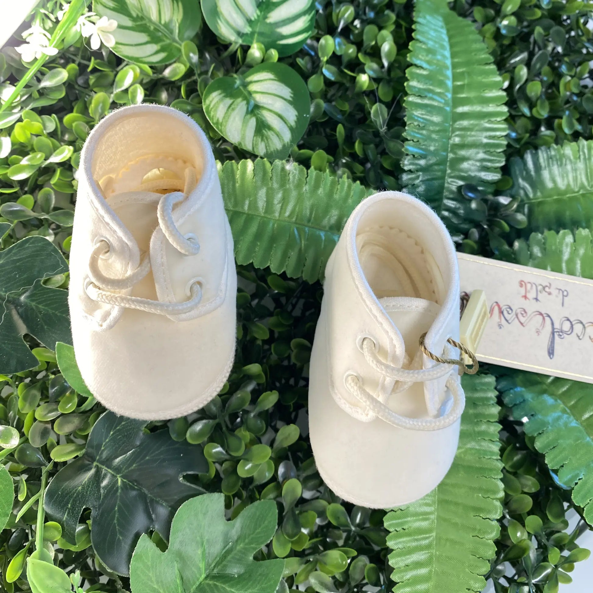 Scarpine culla primi mesi bianche in outlet
