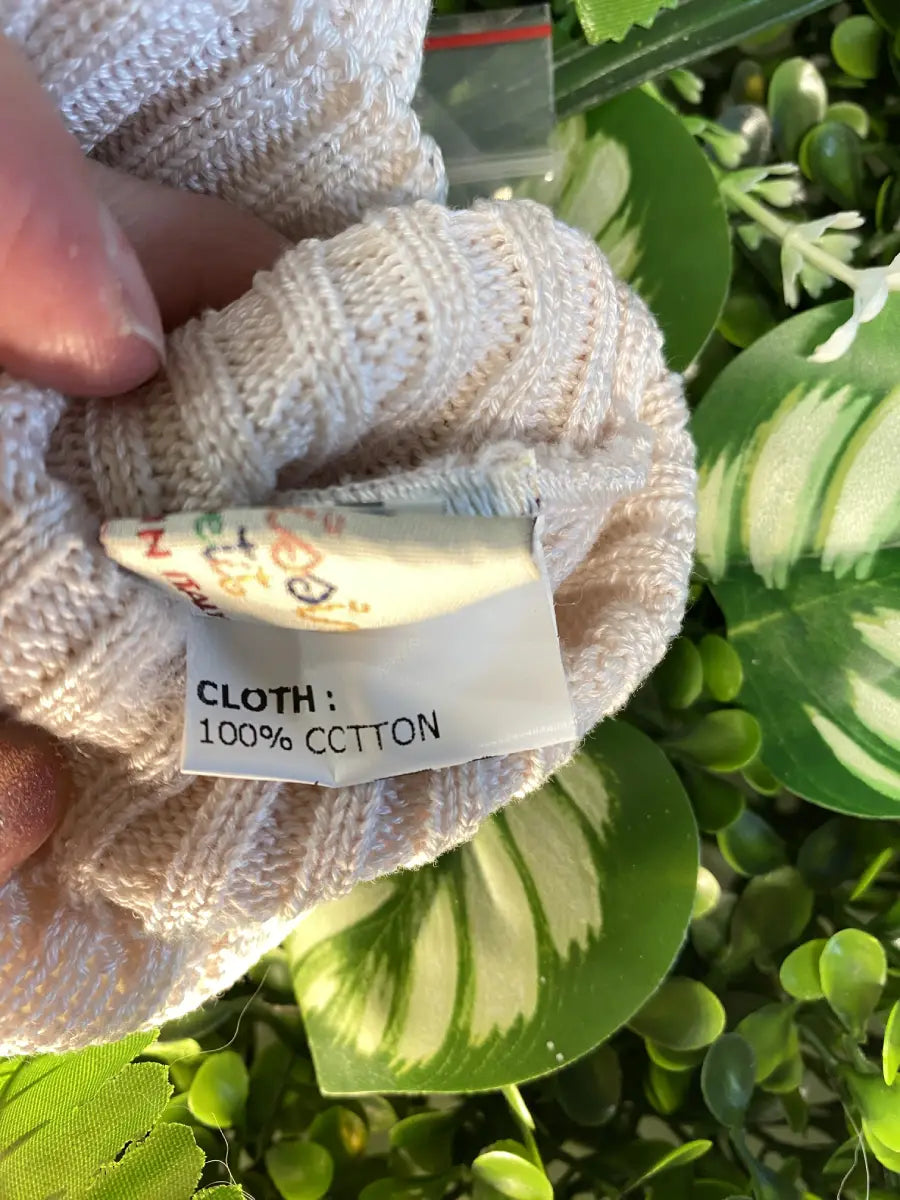 Scarpine nascita 100% cotone