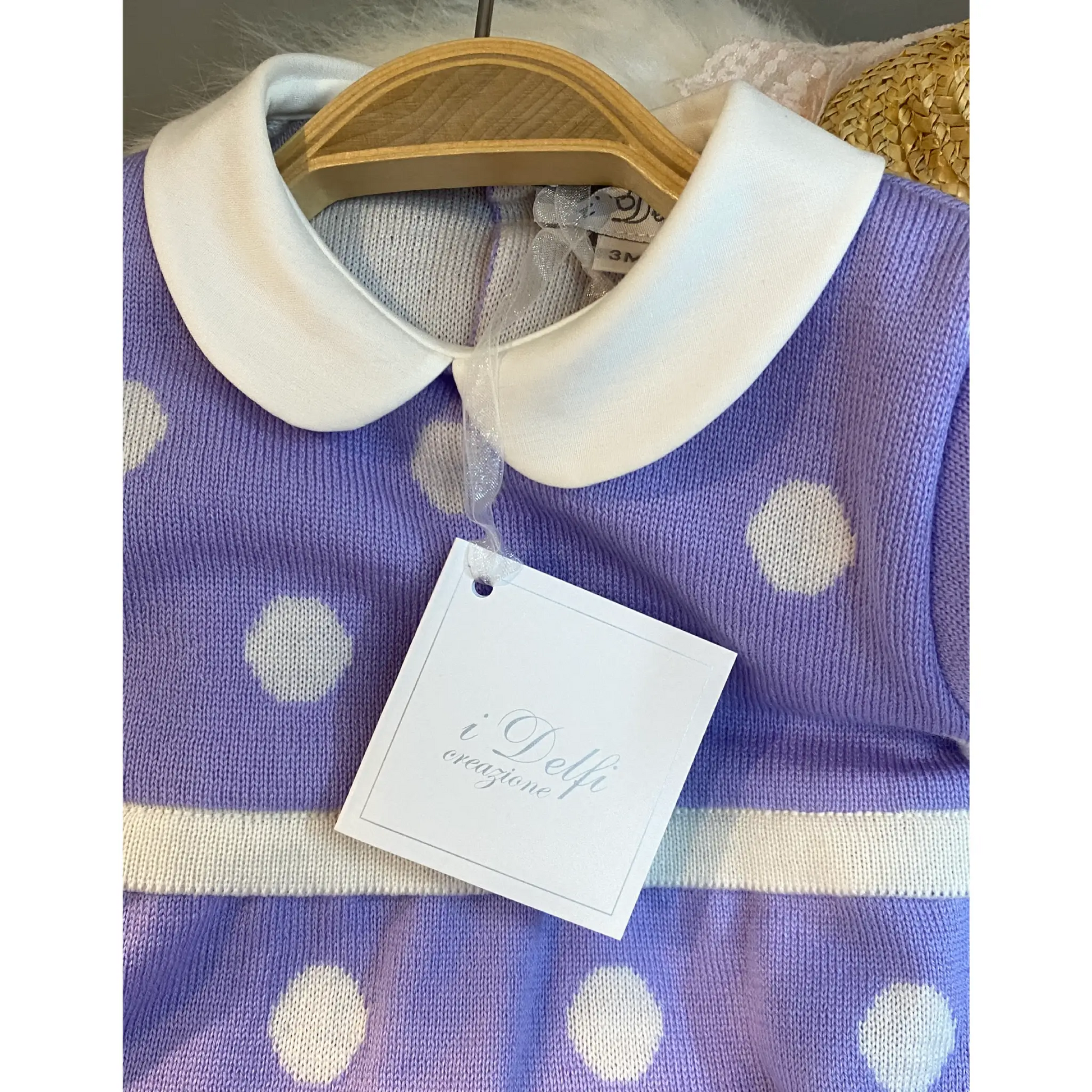 Tutina in maglia regalo nascita in OUTLET