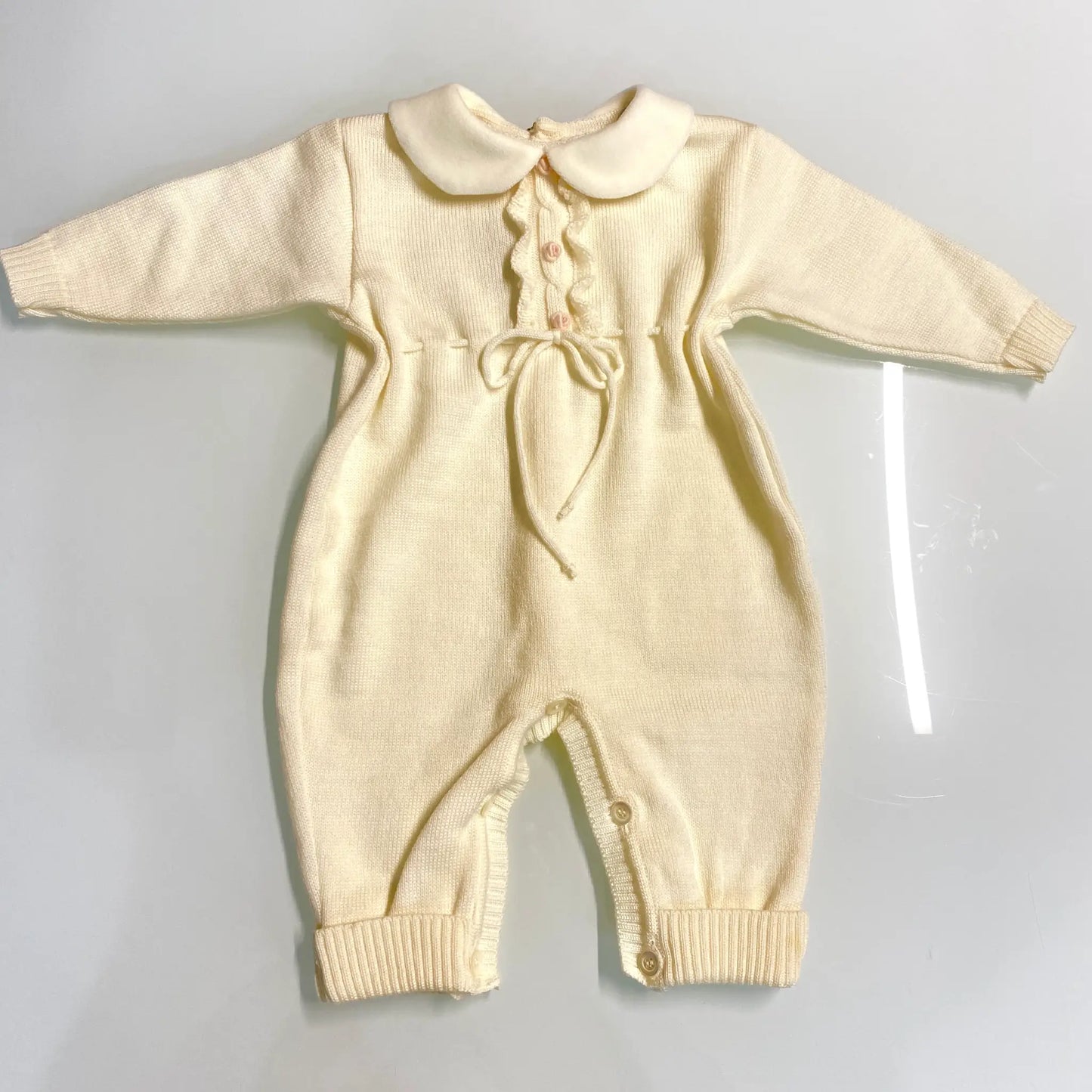 Tutone neonata in lana e ciniglia in outlet