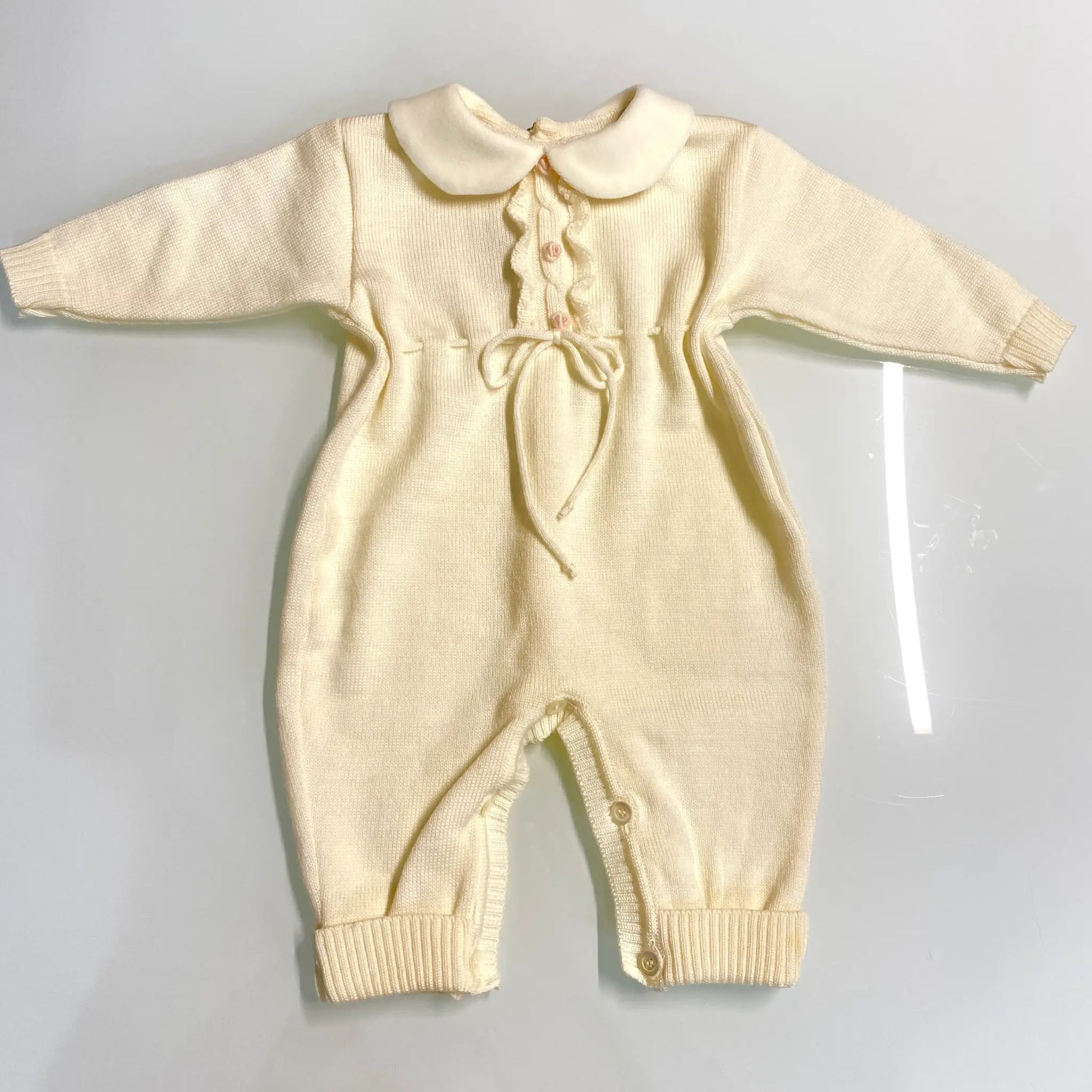 Tutone neonata in lana e ciniglia in outlet