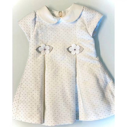 Vestito cerimonia bambina 6 e 12 mesi