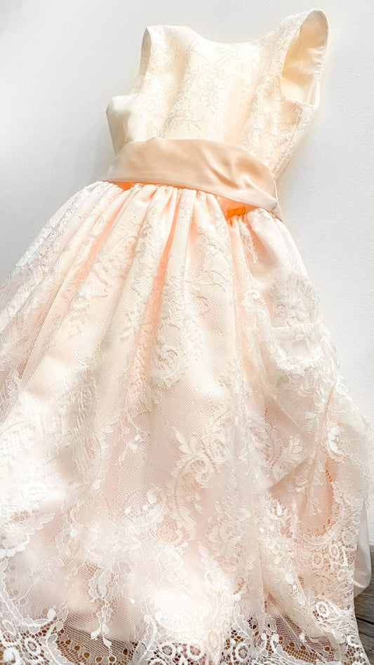 Vestito da Damigella Rosa