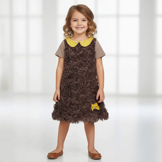 Vestito elegante da bambina per feste in outlet