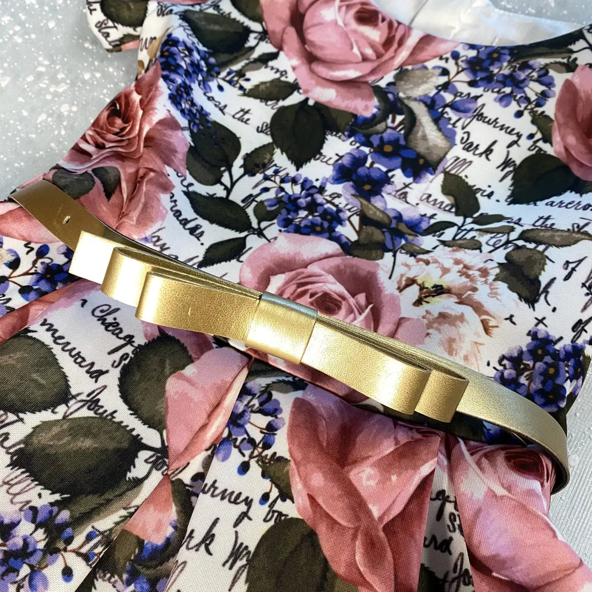 Vestito a fiori per cerimonia 4 anni